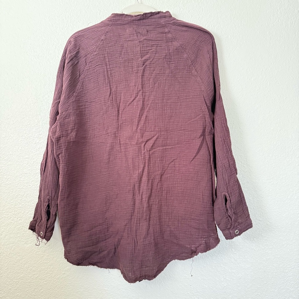 Free People We The Free Summer Daydream Button Down Top - Picture 7 of 9